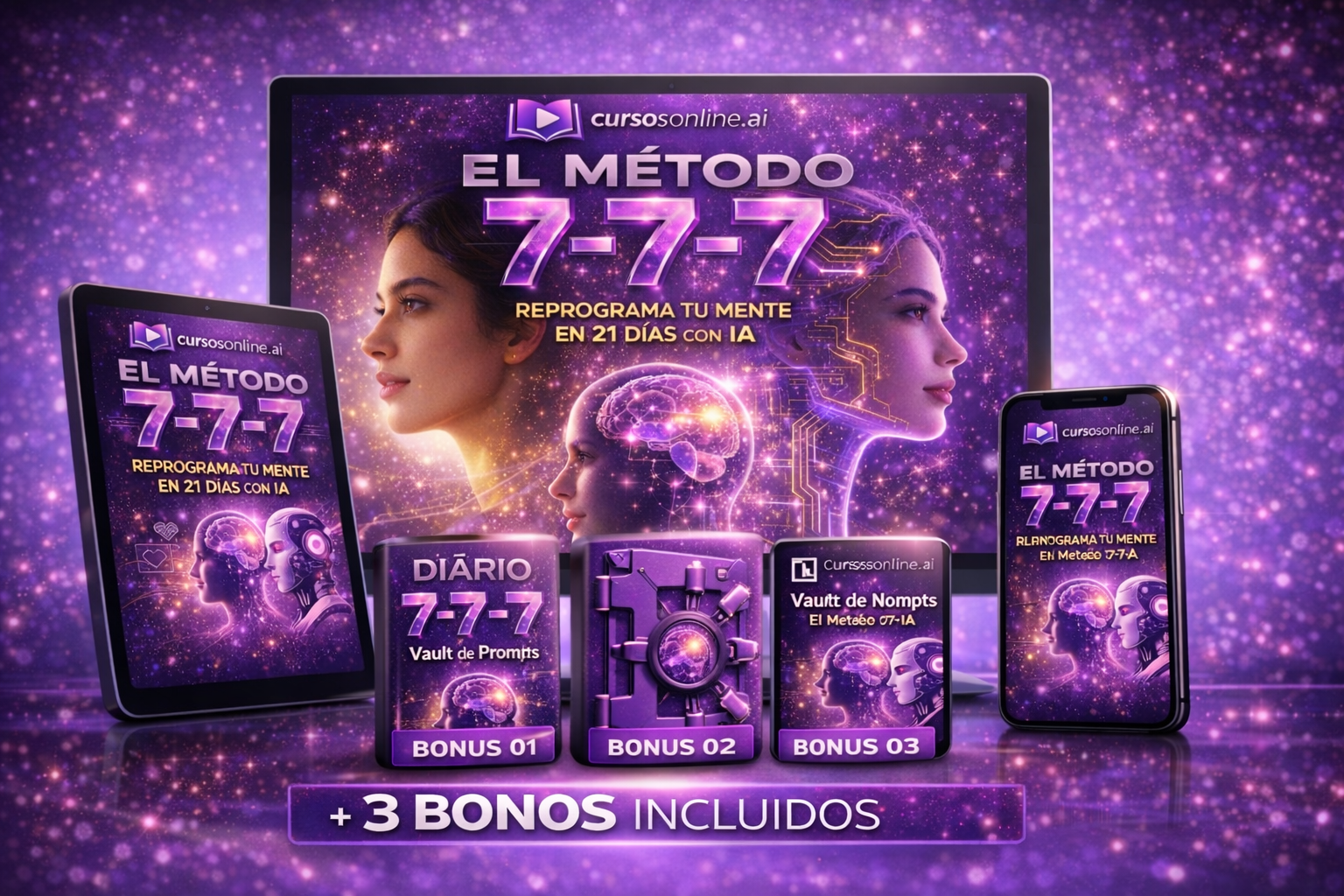 El Método 7-7-7 + 3 Bonos